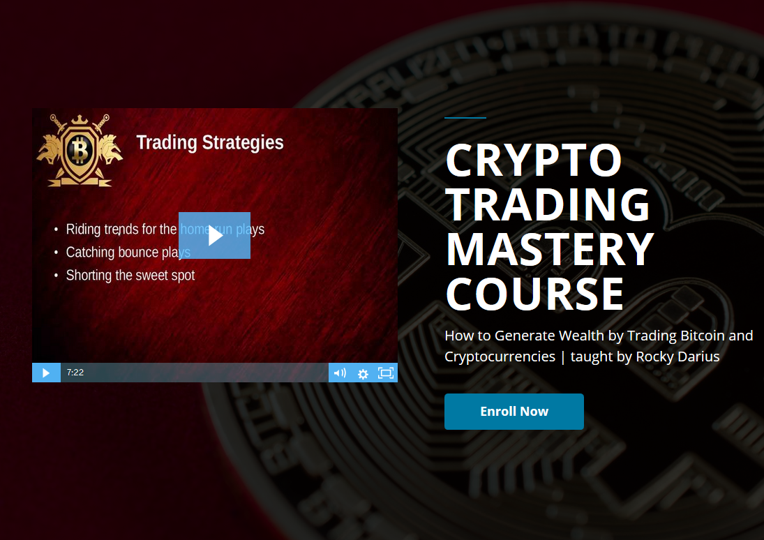 Get Crypto Trading Mastery Course Rocky Darius Ecashminer Free - 