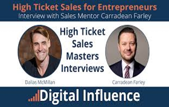 High Ticket Sales for Entrepreneurs – Carradean Farley download