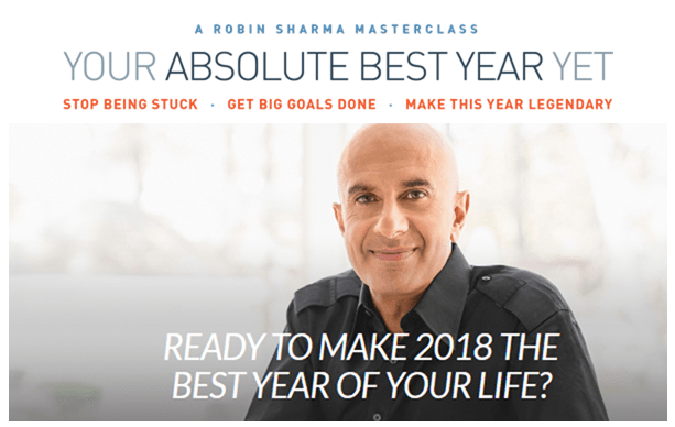 Your Absolute Best Year Yet 2018 – Robin Sharma download