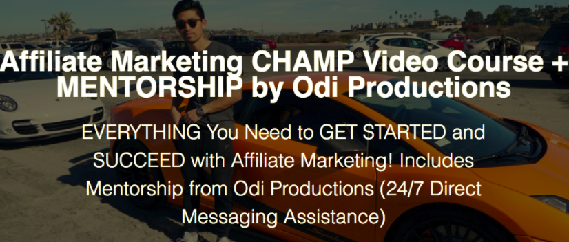 Affiliate Marketing Champ Course – ODI productions download