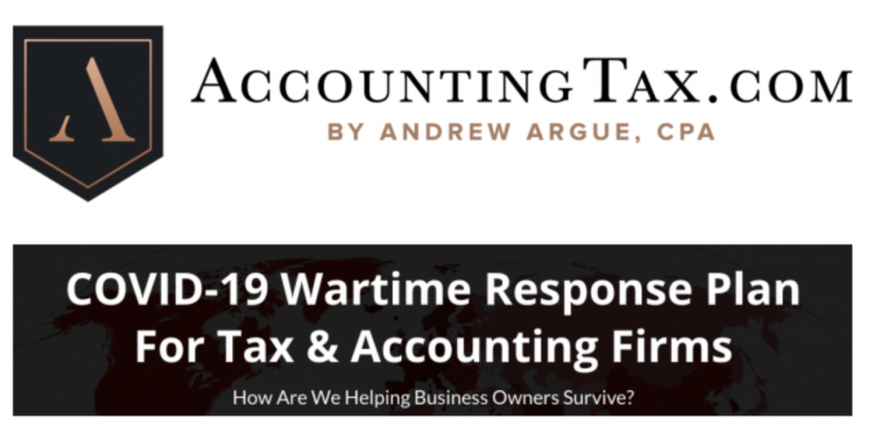 AccountingTax Programs + COVID 19 Consulting – Andrew Argue download