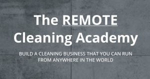 Sean Parry – The Remote Cleaning Academy