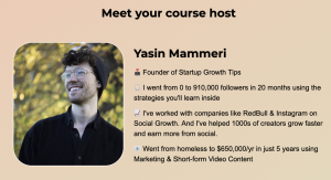 Yasin Mammeri – Viral Video Course