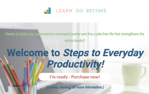 April and Eric Perry – Steps to Everyday Productivity